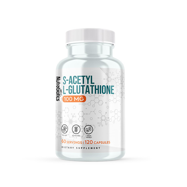 S-Acetyl L-Glutathione 100mg Per Vegetable Capsule